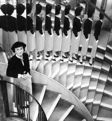 coco chanel mirrored staircase|Coco Chanel paris style.